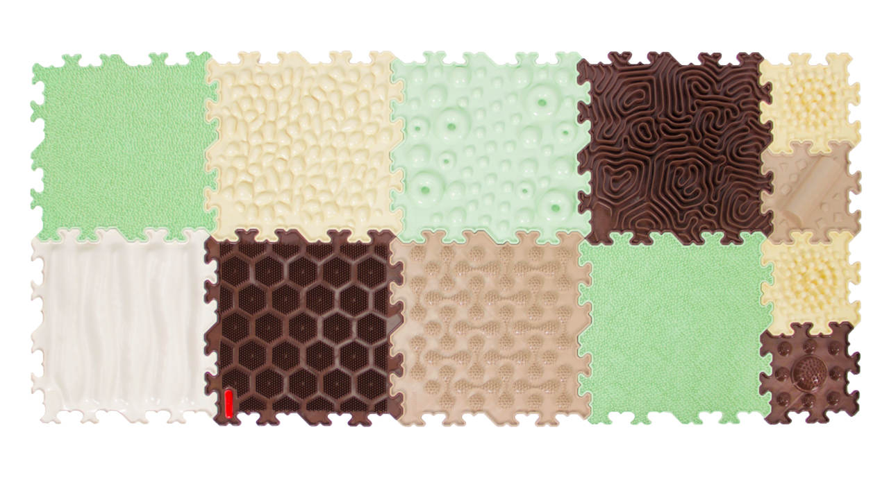 Набор модульных ковриков SPORTO.ONE «Лесная тропинка»