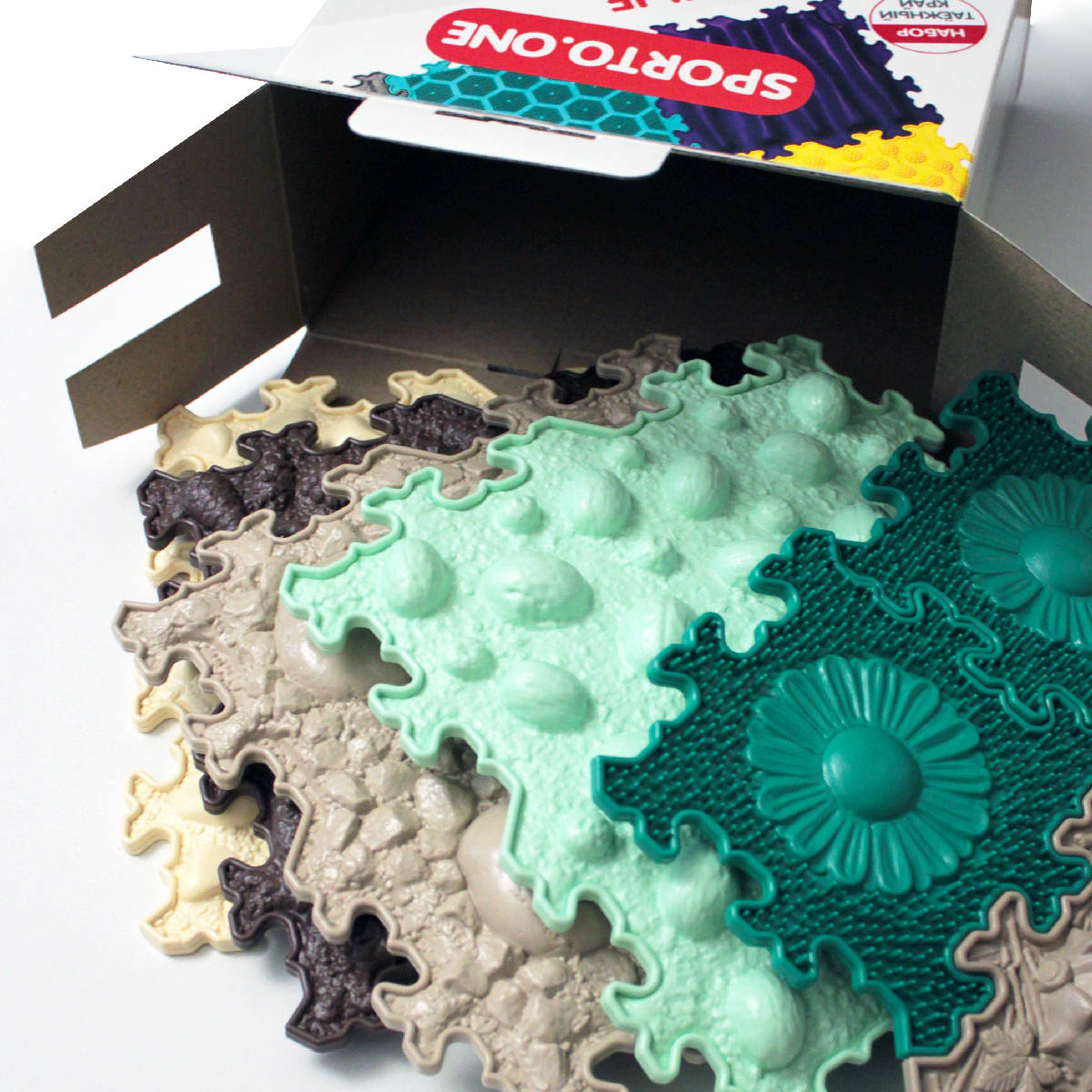 «Таежный край» набор модульных ковриков SPORTO.ONE