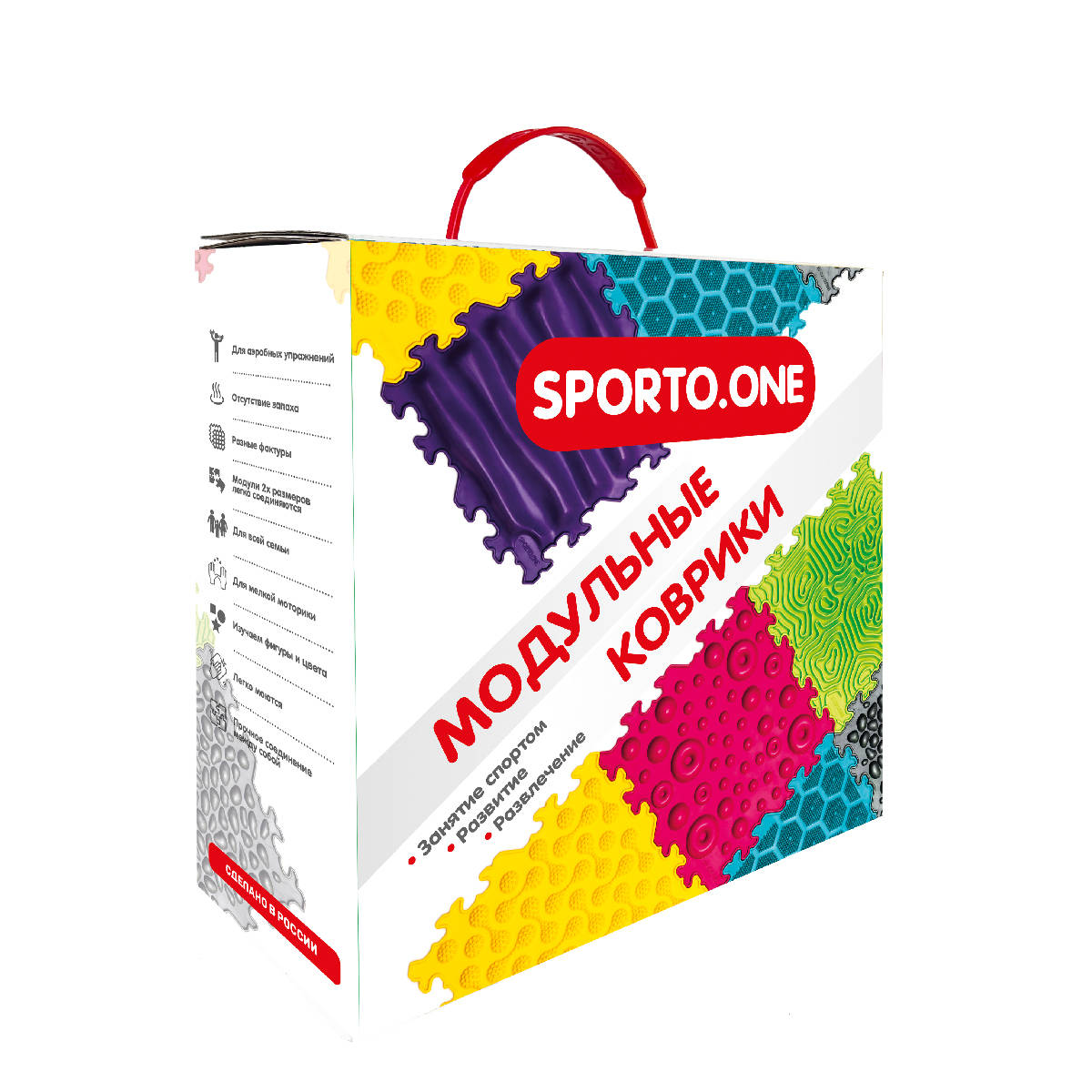 «Море эмоций» набор модульных ковриков SPORTO.ONE