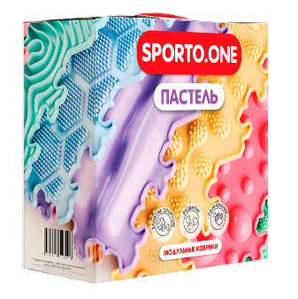 «Пастель» набор модульных ковриков SPORTO.ONE