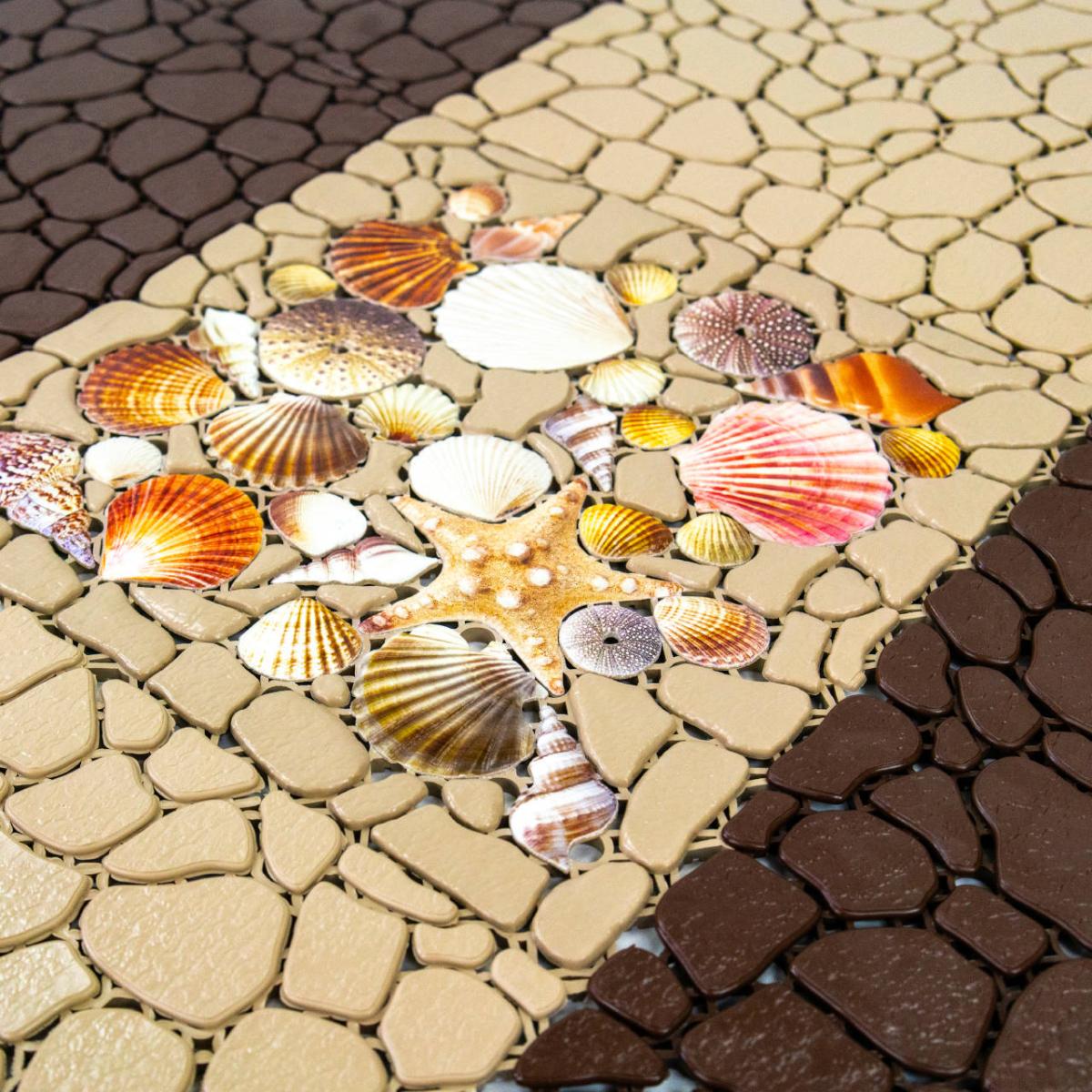 Антискользящее дренажное покрытие Aqua Marine Color