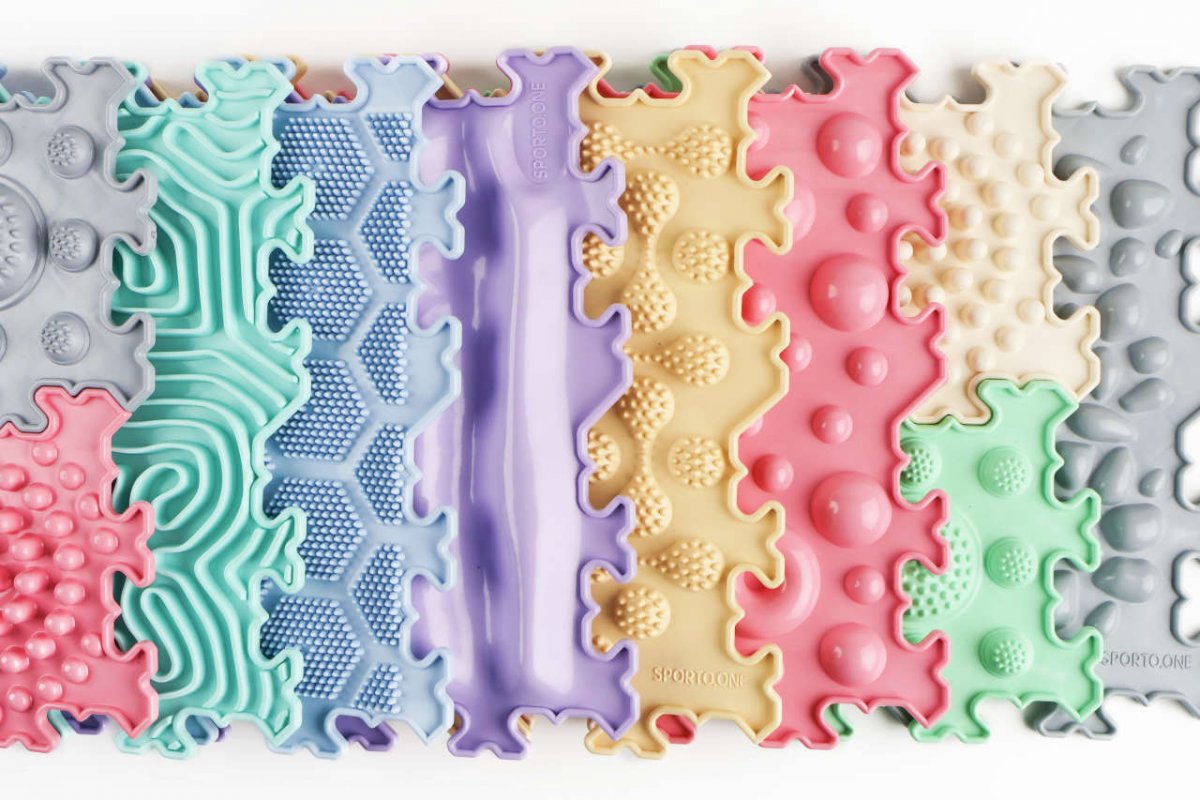 «Пастель» набор модульных ковриков SPORTO.ONE