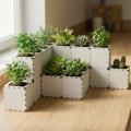 Набор №1 настольное кашпо для растений из 20 мини кубиков