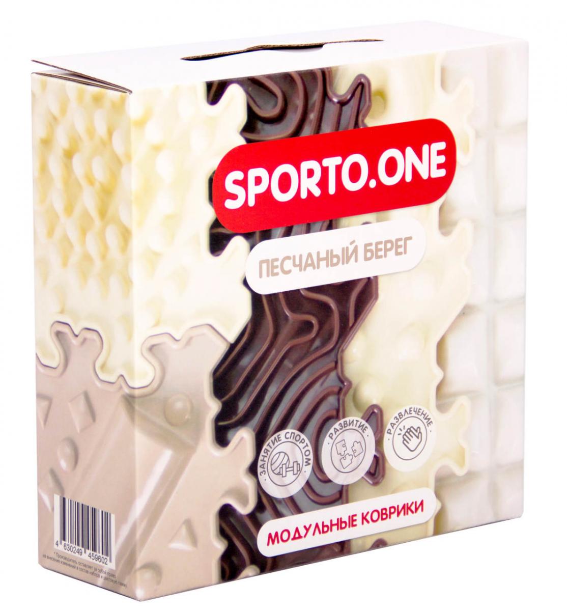 «Песчаный берег» набор модульных ковриков SPORTO.ONE