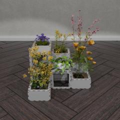 Кашпо террасный сад 10 кубов