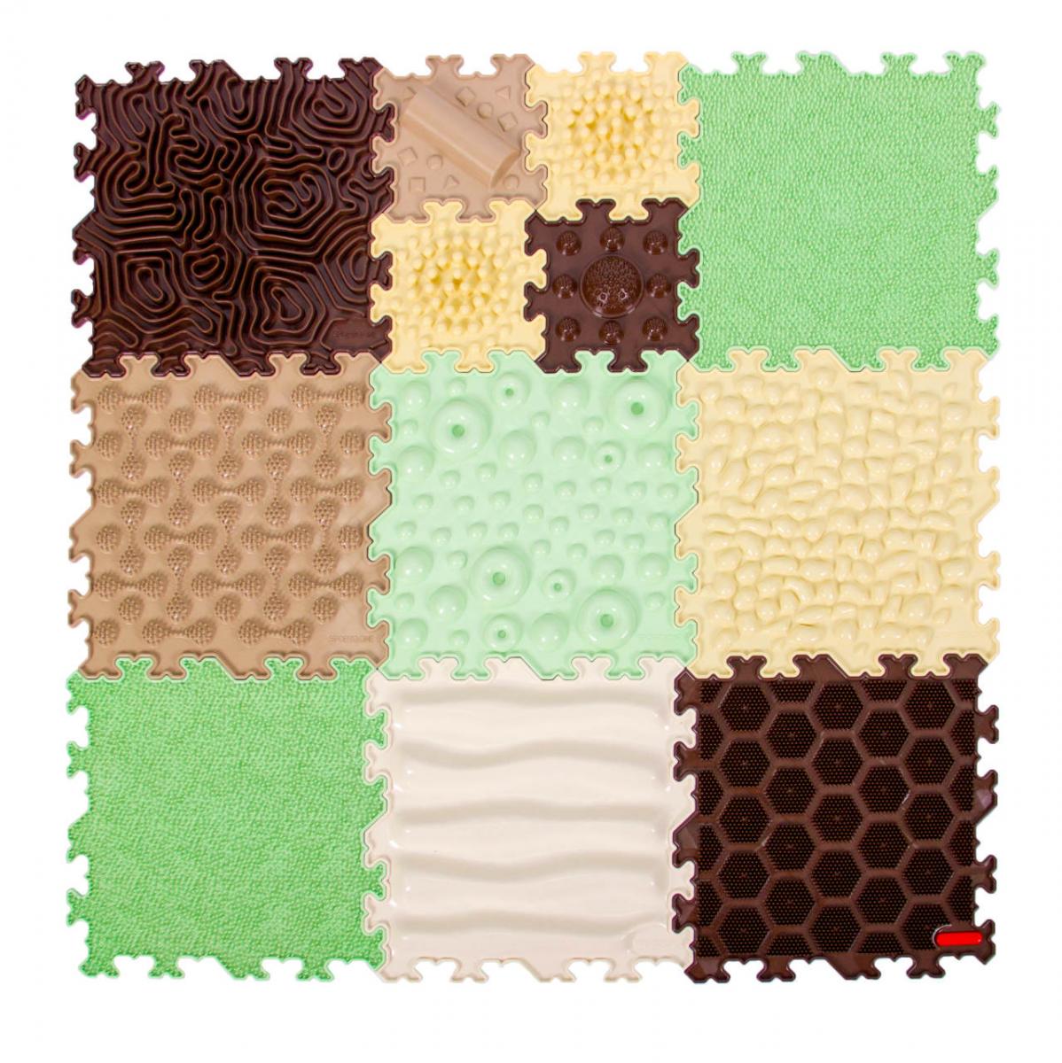 «Лесная тропинка» набор модульных ковриков SPORTO.ONE