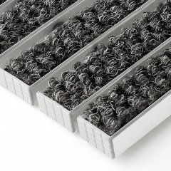 Грязезащитные алюминиевые модули «ПластФактор» Ворс