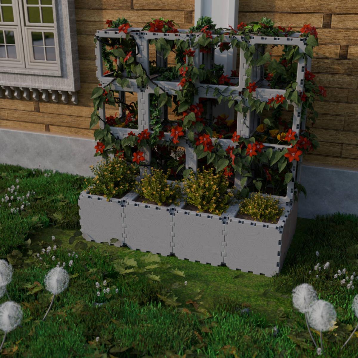 Кашпо живая стена 20 кубов