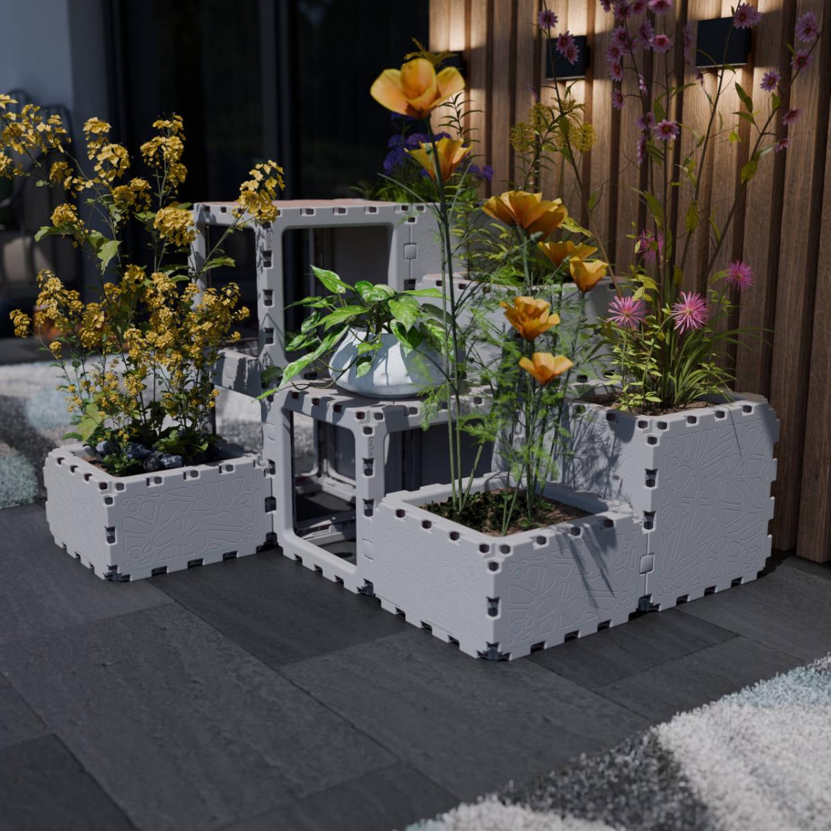 Кашпо террасный сад 10 кубов