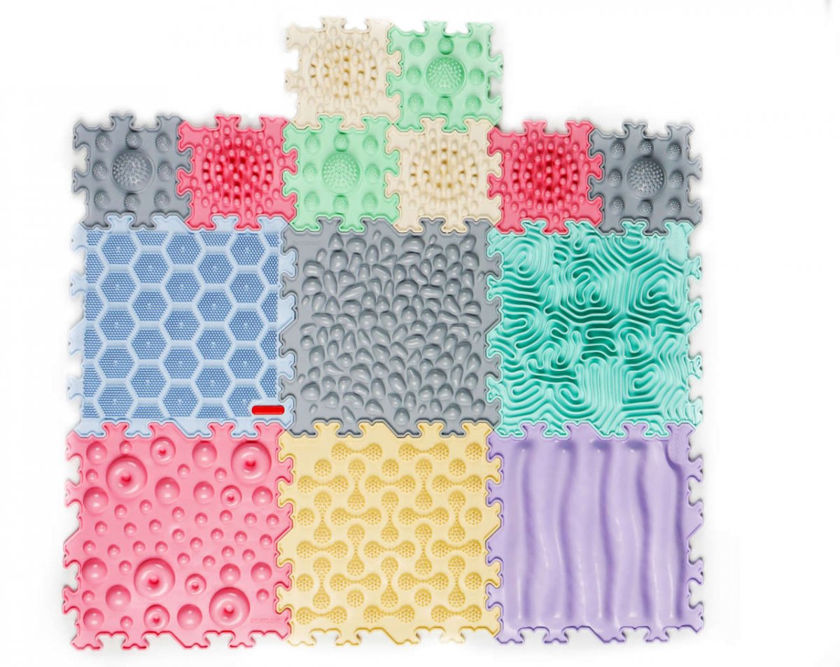 «Пастель» набор модульных ковриков SPORTO.ONE