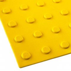 Тактильная плитка, конус в ряд